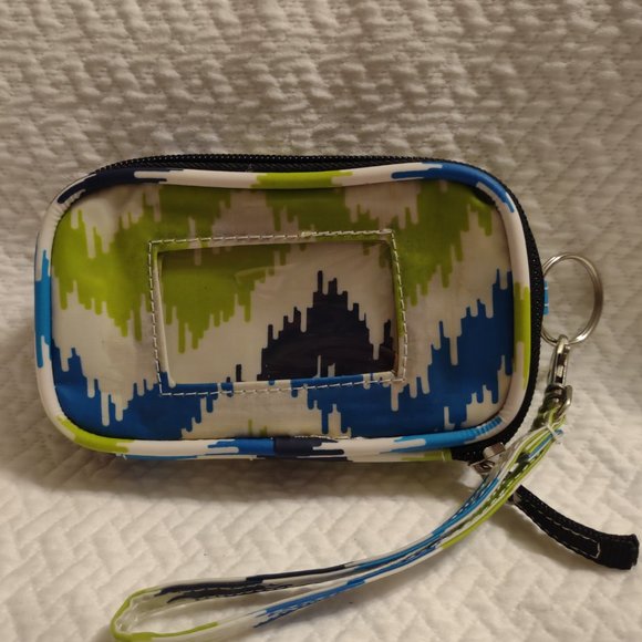 Scout blue green wristlet con purse - Picture 3 of 6